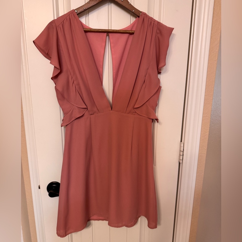 Superdown Blush Pink Dress
